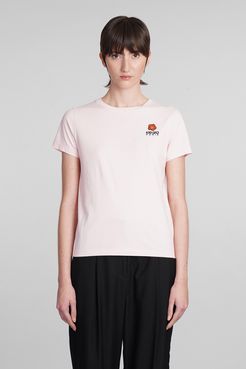 T-Shirt  in Cotone Rosa