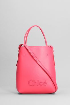 Tote Micro tote in Pelle Fucsia