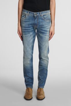 Jeans  in Cotone Blu