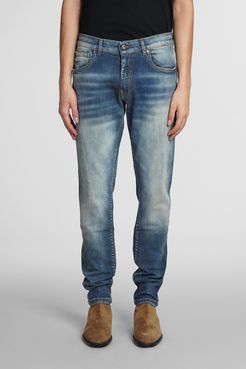 Jeans  in Cotone Blu