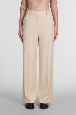 Pantalone  in viscosa Beige