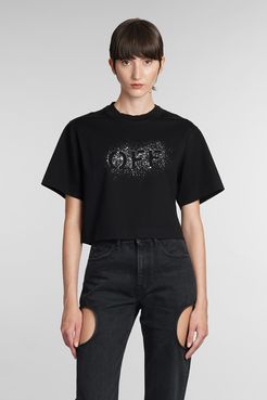 T-Shirt  in Cotone Nero