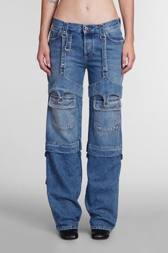 Jeans  in Cotone Blu