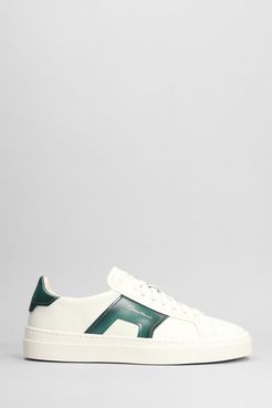 Sneakers Dbs2 in Pelle Bianca