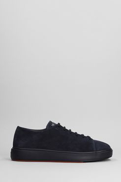 Sneakers Febe in Pelle Blu