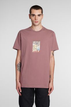 T-Shirt  in Cotone Viola