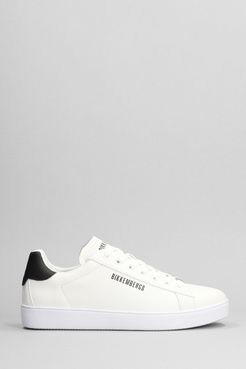 Sneakers  in Pelle Bianca