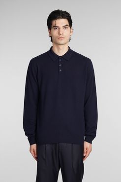 Polo  in Cashmere Blu