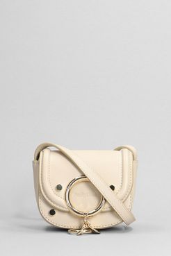 Borsa a spalla Mara small in Pelle Beige