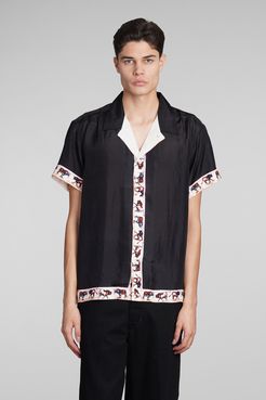 Camicia  in Seta Nera