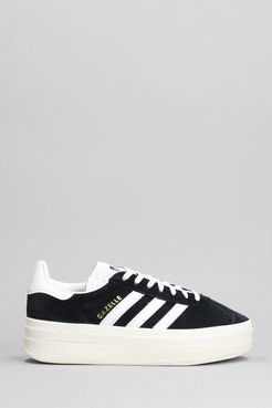 Sneakers Gazelle Bold in Camoscio Nero