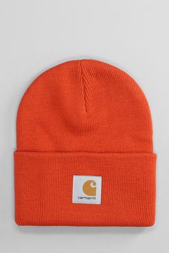 Cappello  in Acrilico Arancione