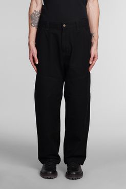 Pantalone  in Cotone Nero