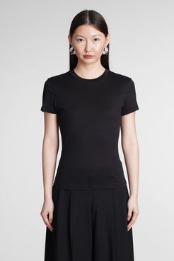 T-Shirt  in Cotone Nero