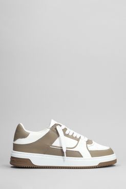 Sneakers Apex in Pelle Beige