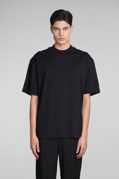 T-Shirt  in Cotone Nero