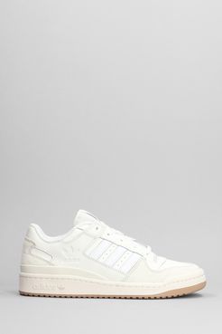 Sneakers Forum Low in pelle e camoscio Beige