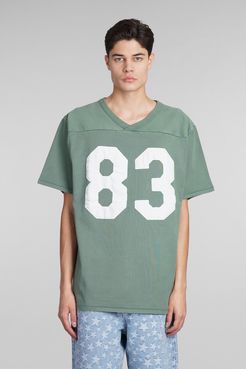 T-Shirt  in Cotone Verde