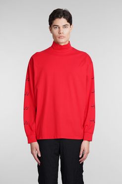 T-Shirt  in Cotone Rosso