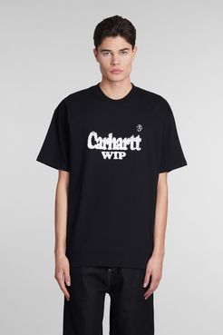 T-Shirt  in Cotone Nero