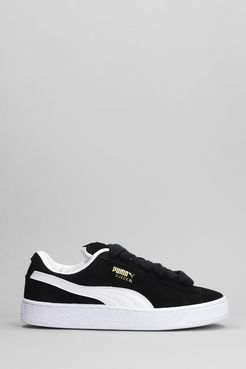 Sneakers Suede XL in Camoscio Nero