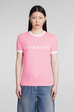 T-Shirt  in Cotone Rosa