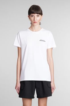 T-Shirt Vidal in Cotone Bianco