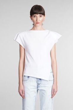 T-Shirt Sebani in Cotone Bianco