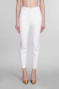 Jeans  in Cotone Bianco