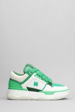 Sneakers Ma-1 in Pelle Bianca