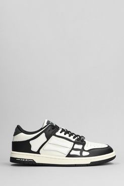 Sneakers  in Pelle Nera