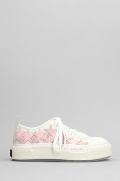 Sneakers Stars court low in Pelle Beige