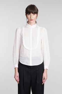 Camicia Balesa in Cotone Bianco