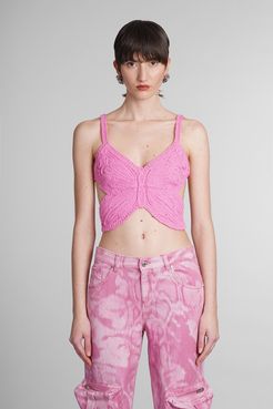 Topwear  in Cotone Rosa