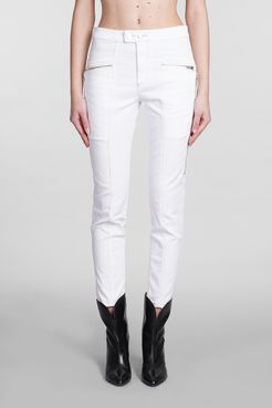 Jeans Prezi in Cotone Bianco