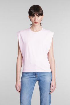 T-Shirt Juli in Cotone Rosa