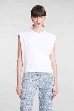 T-Shirt Juli in Cotone Bianco