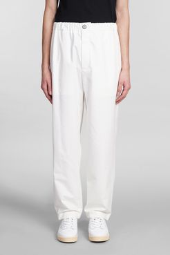 Pantalone  in Cotone Bianco