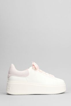 Sneakers Moby Bekind in Pelle Bianca