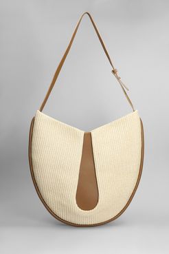 Tote Tike Straw in rafia Beige