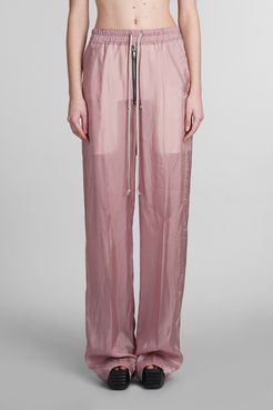 Pantalone Drawstring geth bela in Cupro Rosa