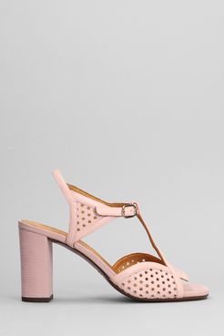 Sandali Bessy in Pelle Rosa