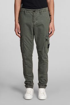 Pantalone  in Cotone Verde