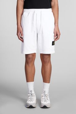 Shorts  in Cotone Bianco