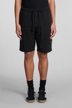 Shorts  in Cotone Nero