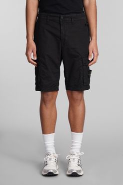 Shorts  in Cotone Nero