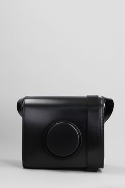 Borsa a spalla Camera bag in Pelle Nera