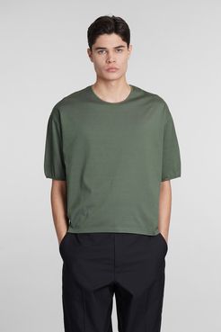T-Shirt  in Cotone Verde