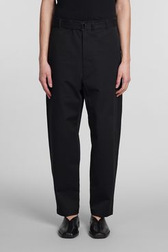 Pantalone  in Cotone Nero