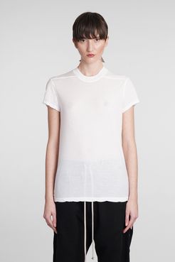 T-Shirt Small level t in Cotone Bianco